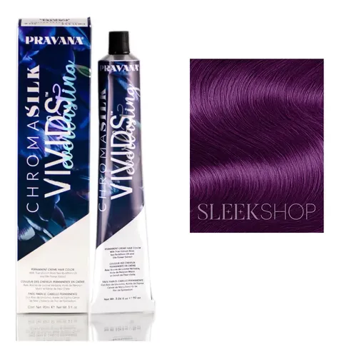 Tinte De Pelo Pravana Chromasilk Vivids Everlasting Violet R