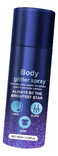 3 Body Glitter Spray Glitter Hairspray Para El Cabello Ropa