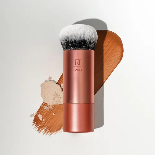 Brocha Redonda Para Base Líquida Crema Y Polvo