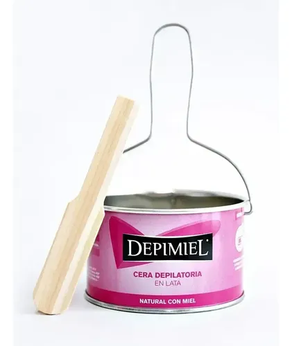 Cera Depilatoria En Lata Depimiel Natural X 200grs