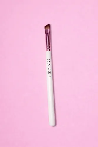 Pincel De Ojos Chanfle Mazz Make Up – Pelo Sintético Blanco