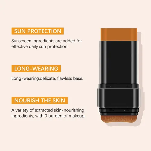 Corrector Y Maquillaje 3 En 1, Antiarrugas,