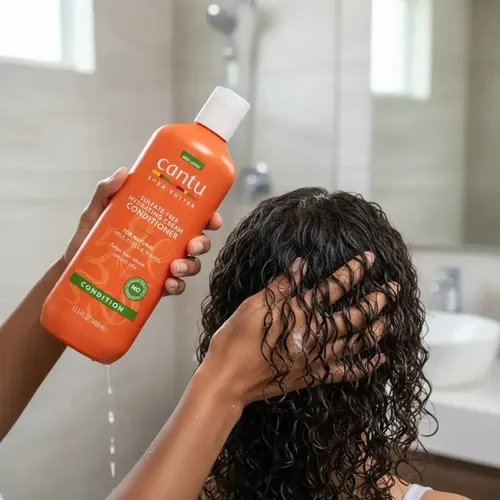 Acondicionador Para Rulos Cantu 400 Ml Manteca De Karite