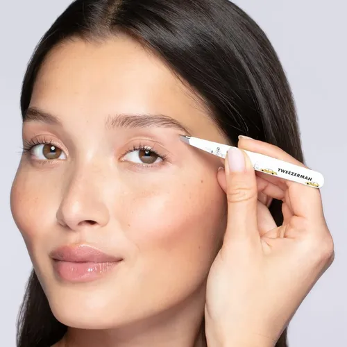 Pinzas De Cejas Slant Tweezerman 40 Aniversario Acero