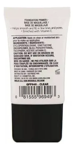 Primer Facial L.a. Girl High Definition Suavizante Con Vitam