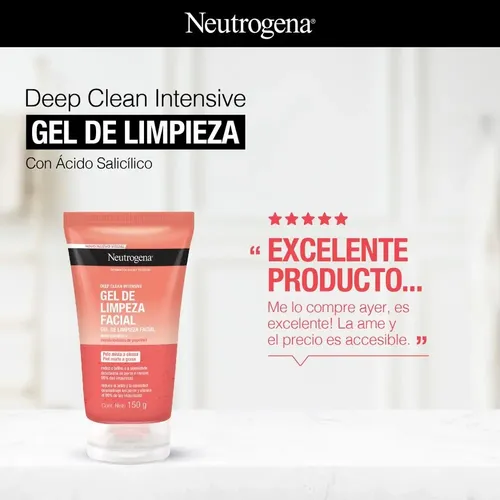 Gel De Limpeza Neutrogena Deep Clean Grapefruit 150 Gr.