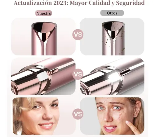 Depiladora Facial Mujer Electrico Usb Recargable, Depilador