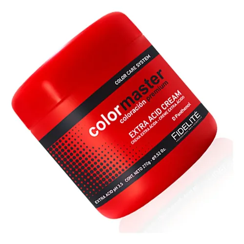 Baño De Crema Extra Acido Fidelite Color Master X 270grs