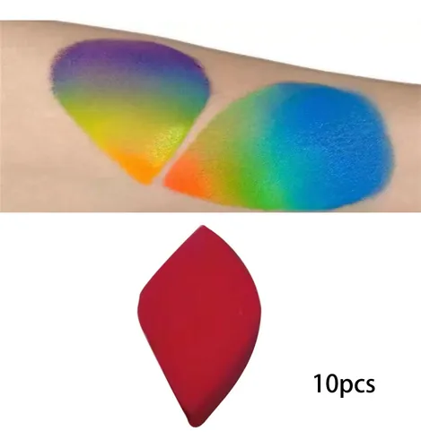 Esponjas De Pintura Facial De Alta Densidad, Bloque Rojo