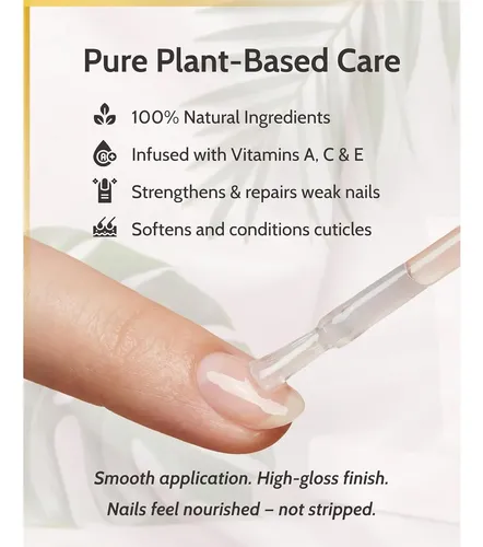 Esmalte Base Y Top Coat Karma Organic 2 En 1, 13 Ml