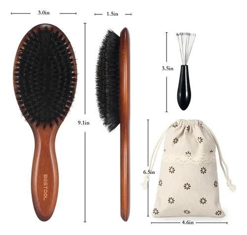 Cepillo Para El Cabello, Para Dar Brillo,peinado Para Melena
