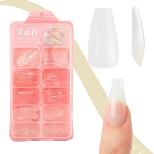 100 Tips Uñas Postizas L&d Profesional Press On Nails