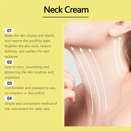 Crema Reafirmante Y Reafirmante Para El Cuello Neck Care, 150 G,  Yellow