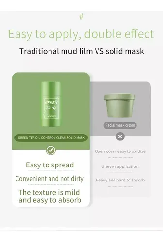 Mascarilla Verde Limpiadora For Eliminar Puntos Negros Y
