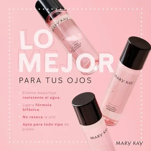 Desmaquillante De Ojos Mary Kay Bifásico Libre De Aceite