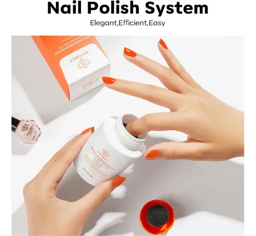 Removedor De Esmalte Modelones Con Esponja Doble – Sin
