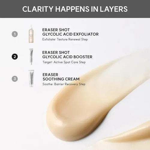 Arencia Eraser Shot Glycolic Acid Booster Serum Exfoliante Normal Día/noche