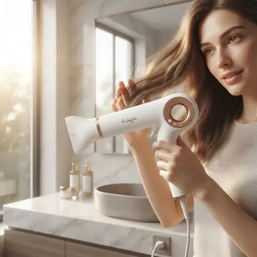 Secador De Pelo Ionico Compacto 1700w Profesional Blanco