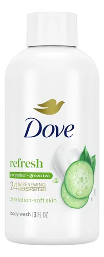 Jabón Corporal Dove Go Fresh Pepino Té Verde 24x88ml