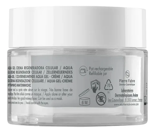 Crema Hidratante Hydrance Aqua Gel Avene 50 Ml