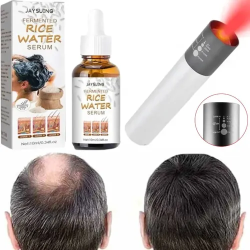 Serum Vitalidad Pelo Fuerte + Láser Portable Estimula Grosor