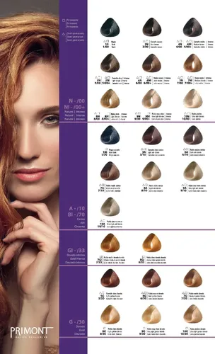 Primont Tinturas Coloración Permanente En Crema Pomo (60g)