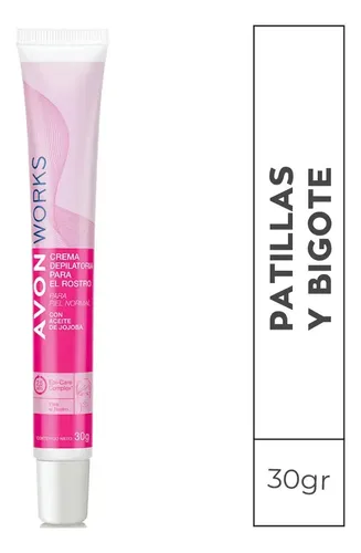 Crema Depilatoria Para Rostro Con Aceite Jojoba Avon Works