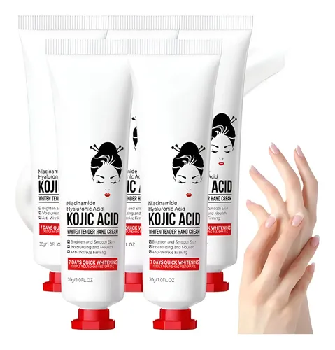 Sd4 Crema De Manos De Ácido Kójico De Sadoer X5