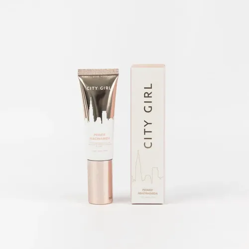 Primer Con Niacinamida City Girl – Minimiza Poros Maquillaje Sin Color