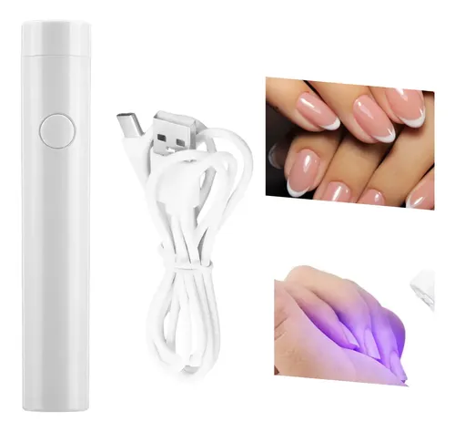 Mini Lámpara Uv Led Portátil Para Uñas Gel Nail Art
