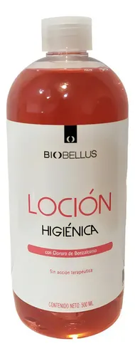 Loción Higienica Anticeptica Biobellus 500ml Pedicuría Fragancia No Tipo de envase Botella Tipos de piel Todas
