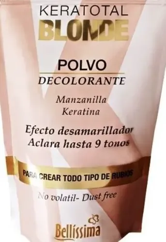 Polvo Decolorante Bellisima Keratotal Blonde X700gr