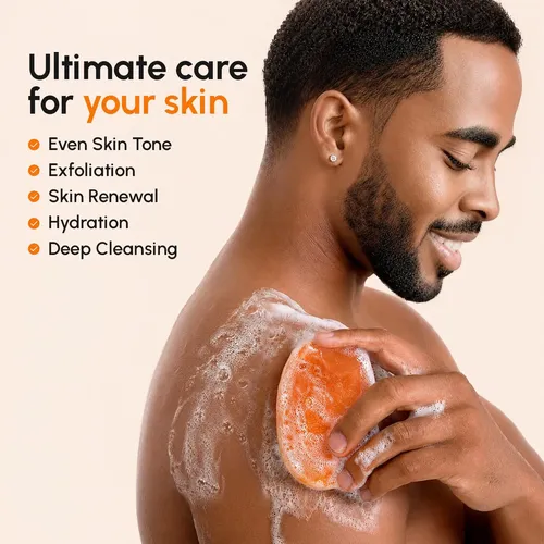 Jabón Maree Cúrcuma Vitamina C Exfoliante Facial Corporal