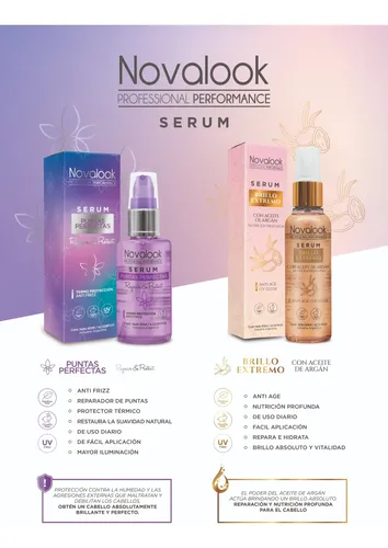 Serum Puntas Perfectas Novalook Restauración 40ml