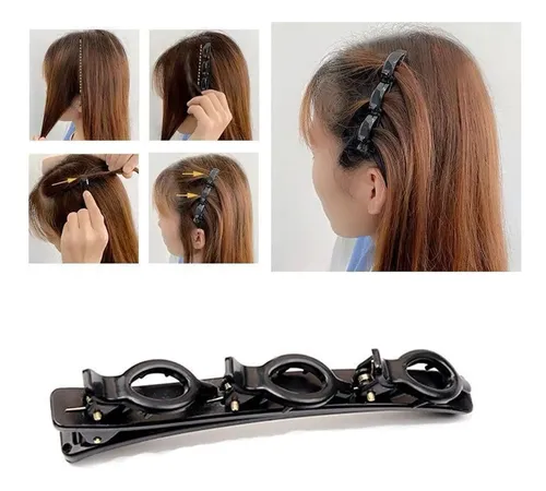 Hair Clip Headbands For Women, Styling Headband With Clips