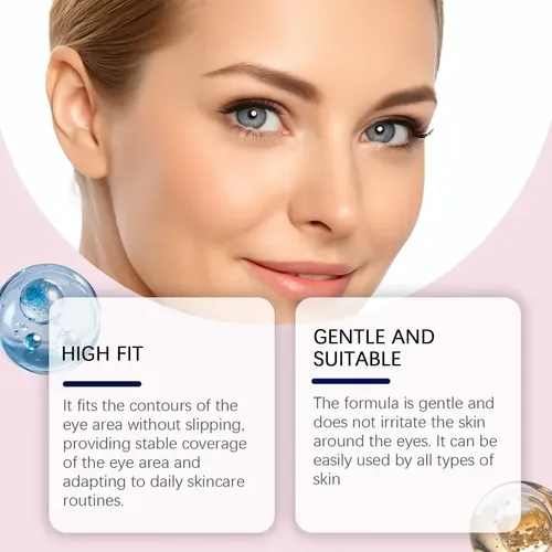 Ojos Secos Y Parches Oculares Con Péptidos De Colágeno