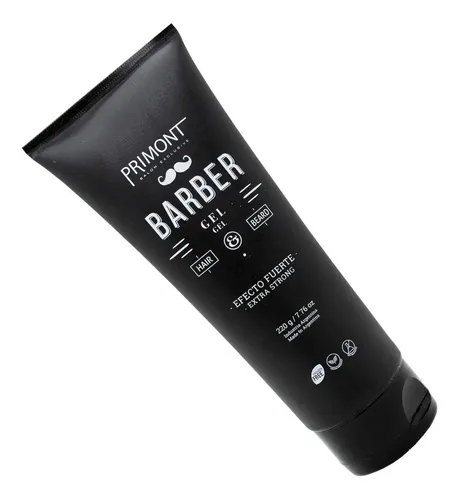 Primont Barber Gel Capilar Vegano Fijación Ultra Fuerte 220g