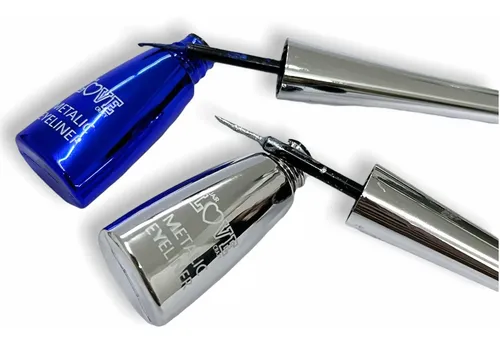 Delineador Punta Pluma Metalizado Love Crazy (pack X 12)