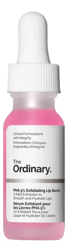 PHA 5% Exfoliating Lip Serum The Ordinary tratamiento exfoliante e hidratante para labios 15mL