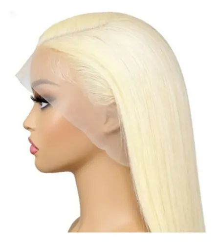 Frontal De Encaje Rubia, Elegante Y Versátil.peluca