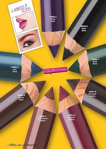 Lápiz Delineador Para Ojos Negro Avon Color Trend