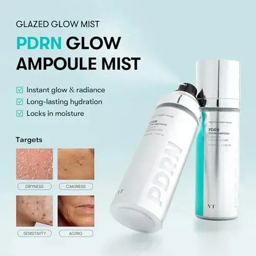Set De Cuidado De La Piel Vt Pdrn Essence & Ampoule De 2 Pie