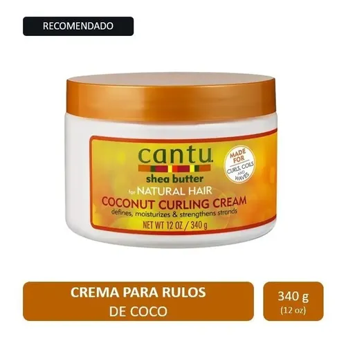Cantu Crema Definidora de Rizos de Coco Curling 340g