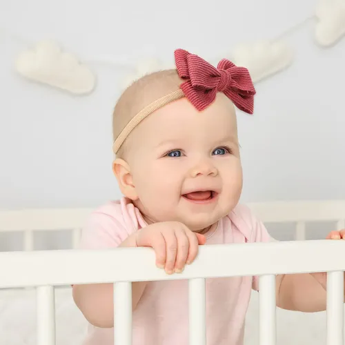 10 Unidades De Lazos Para Bebés Recién Nacidos, Diademas Par