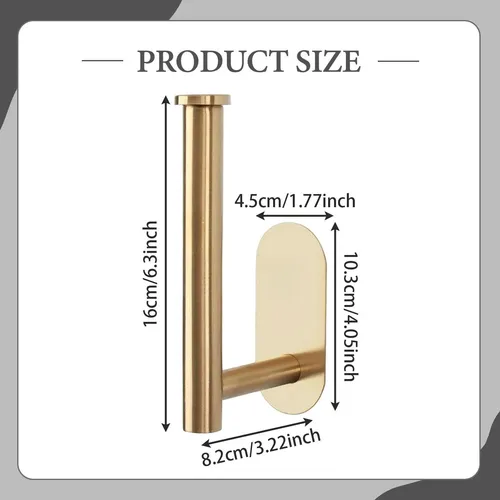 Alzapaños Multiusos Para Cortinas De Baño, 2 Unidades, Dorad