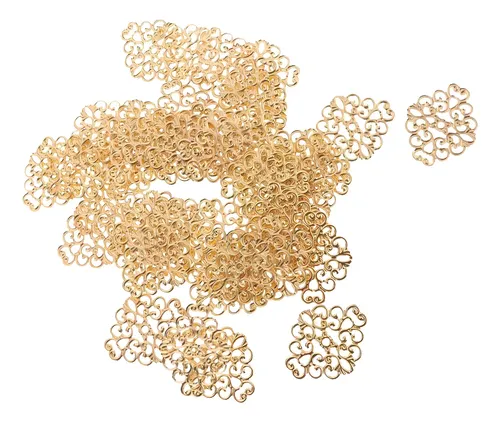 Accesorios Para El Cabello De Bricolaje Oro