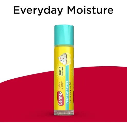 Carmex Lip Balm Cupcake Batter Stick Sin Blister Orig Spf 15