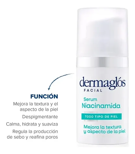 Dermaglós Combo Crema Despigmentante + Serum Niacinamida Momento De Aplicación Día Tipo De Piel Normal