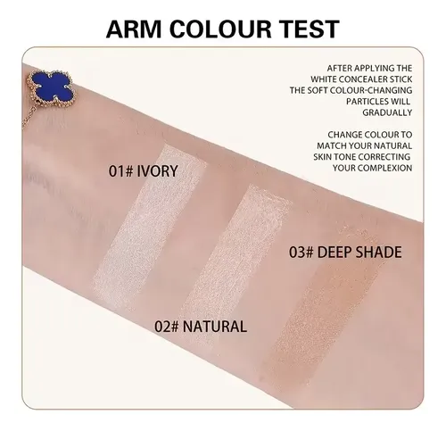 Base Ocheal Color Changing Stick Con Brocha 2 Tonos