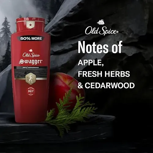 Gel De Ducha Corporal Old Spice Red Collection Swagger Cedro